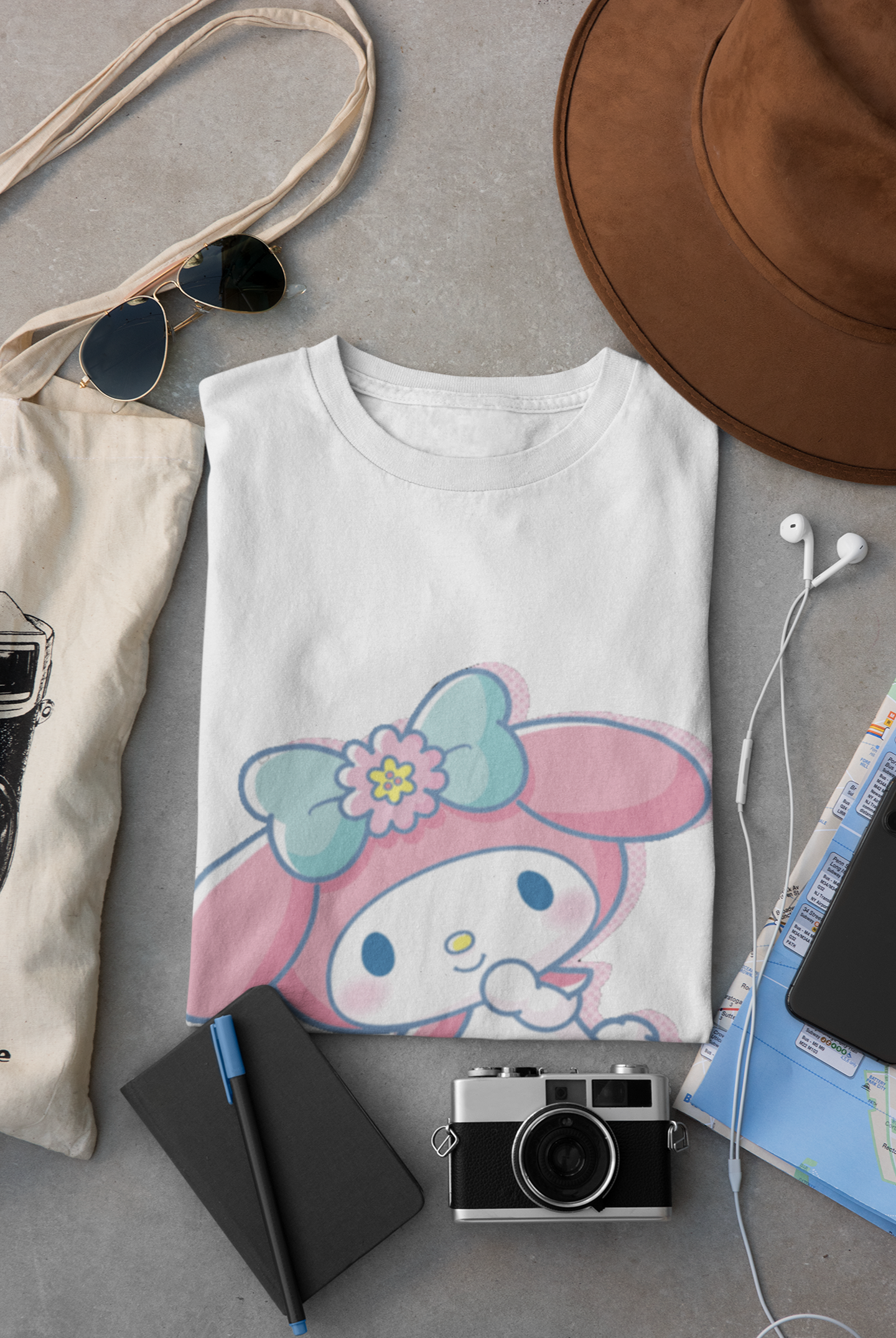 Kawaii Sanrio Inspired My Melody Fun Ladies T Shirt
