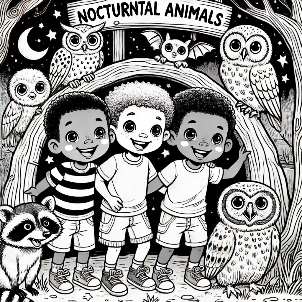 A Day at the Zoo! – A Joyful Coloring Book Adventure FREE🌸FREE🌸FREE🌸FREE
