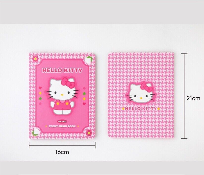 Kawaii Sanrio Convenience Book Stationary and Note Pad, Hello Kitty, My Melody, and Cinnamoroll