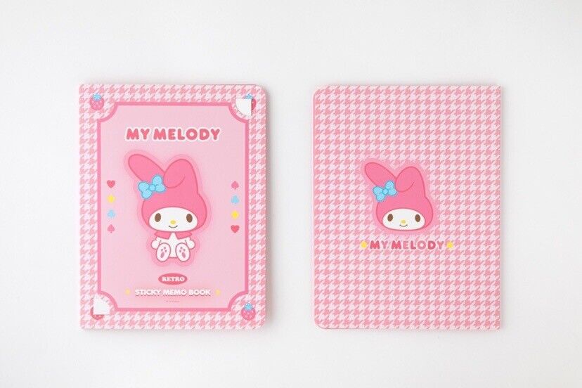 Kawaii Sanrio Convenience Book Stationary and Note Pad, Hello Kitty, My Melody, and Cinnamoroll