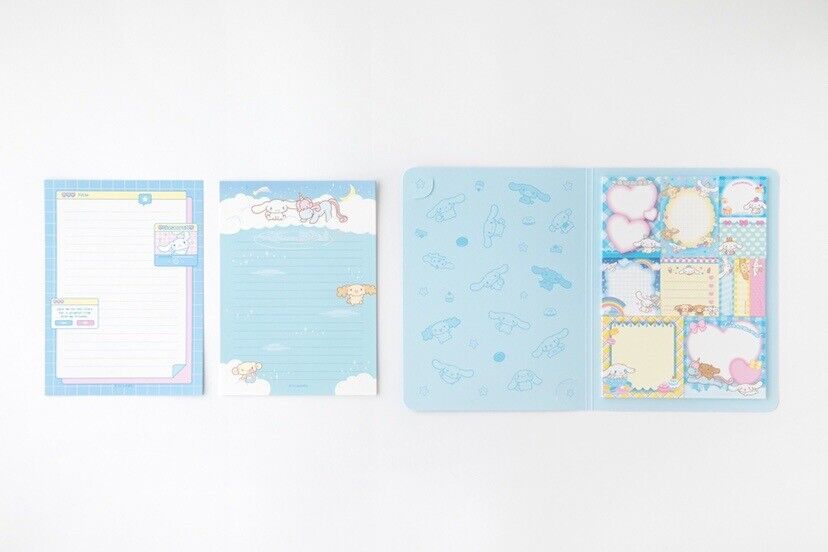 Kawaii Sanrio Convenience Book Stationary and Note Pad, Hello Kitty, My Melody, and Cinnamoroll