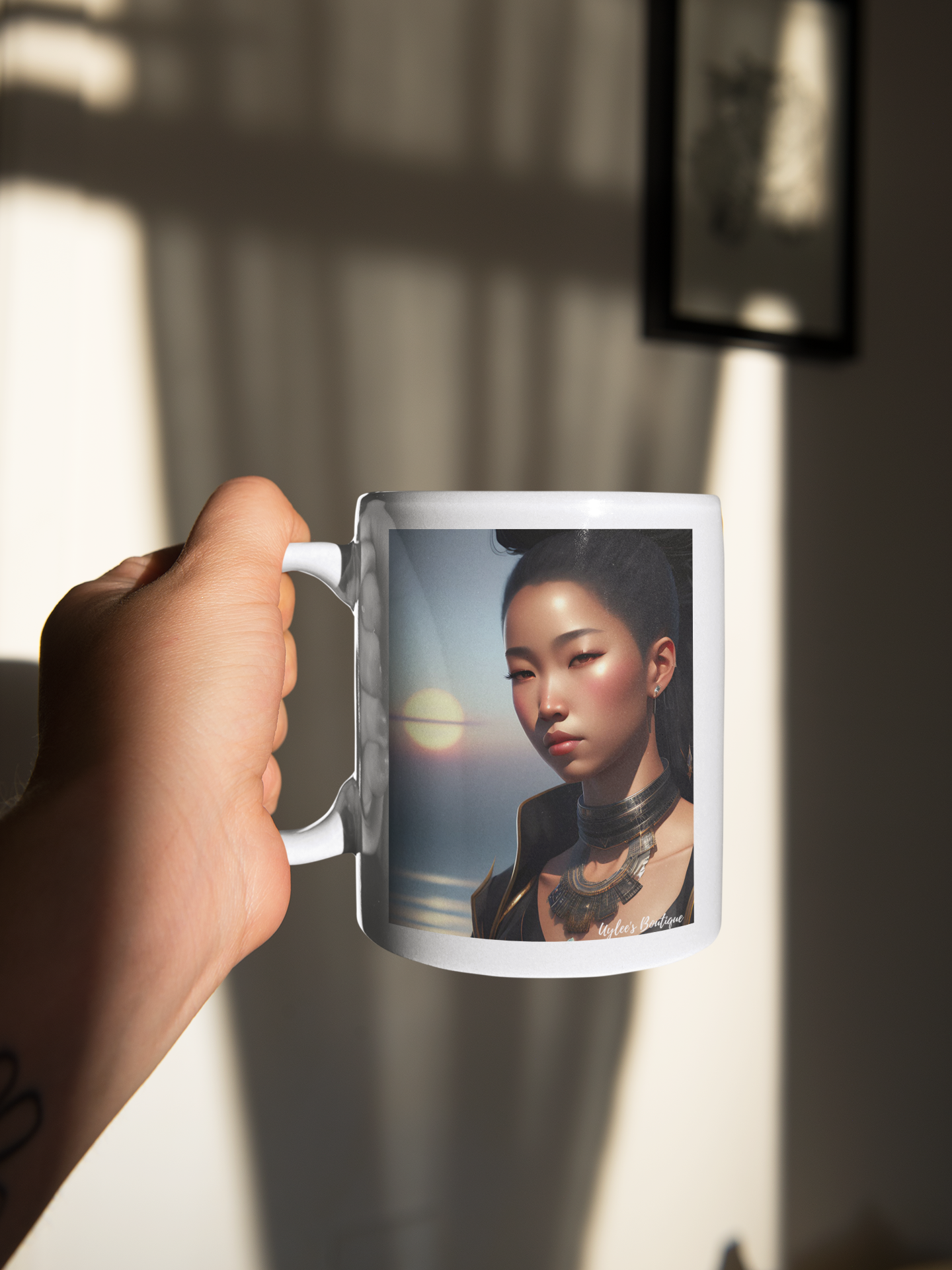 Blasian Queen Mug, 16 ounce Size Mug