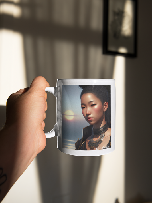 Blasian Queen Mug, 16 ounce Size Mug
