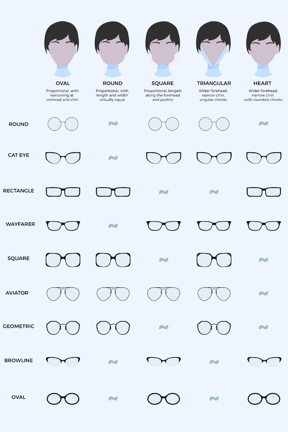 Uylee's Boutique Polycarbonate Cat-Eye Sunglasses