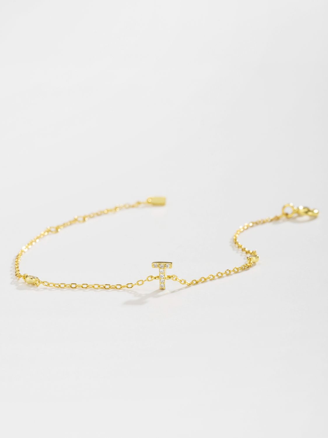 Uylees Boutique Q To U Zircon 925 Sterling Silver Bracelet