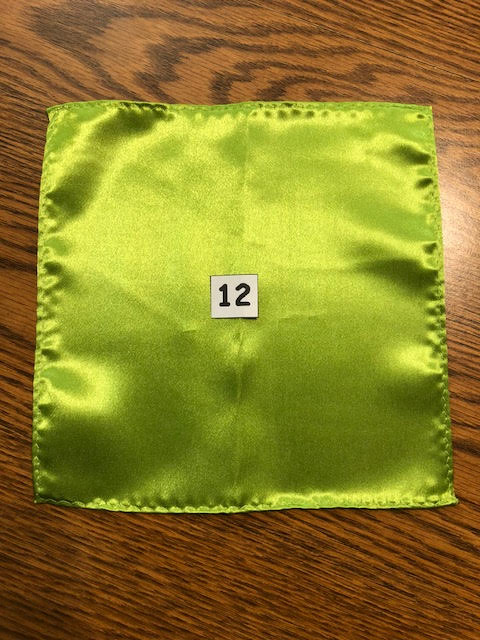 Men's Satin Pocket Squares - Various Colors Available