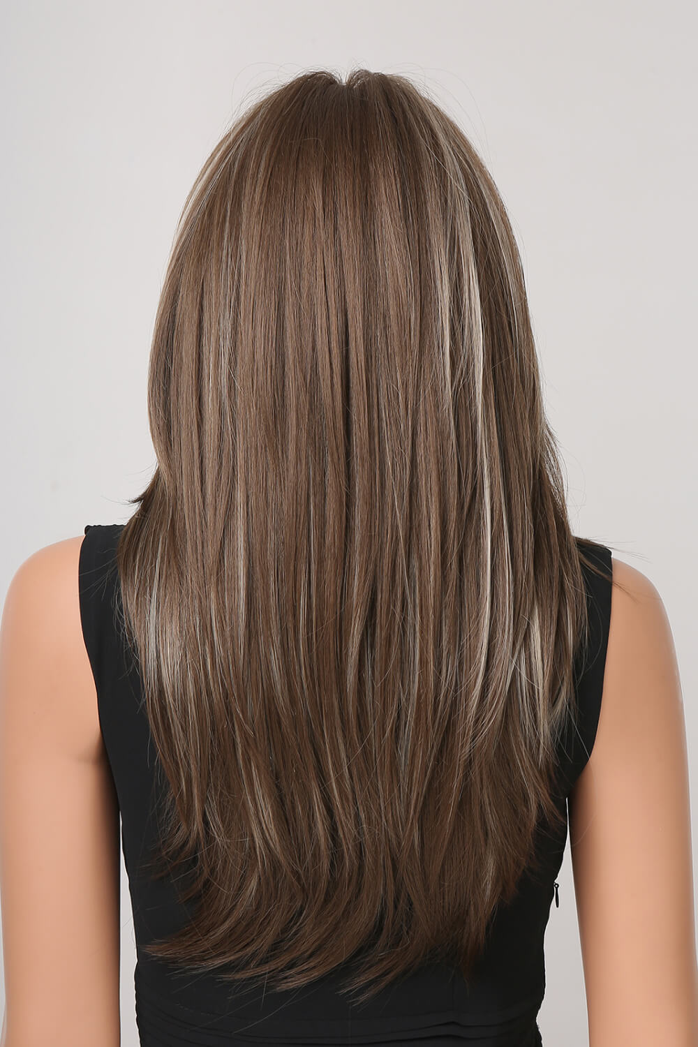 13*1" Full-Machine Wigs Synthetic Long Straight 22" - Uylee's Boutique
