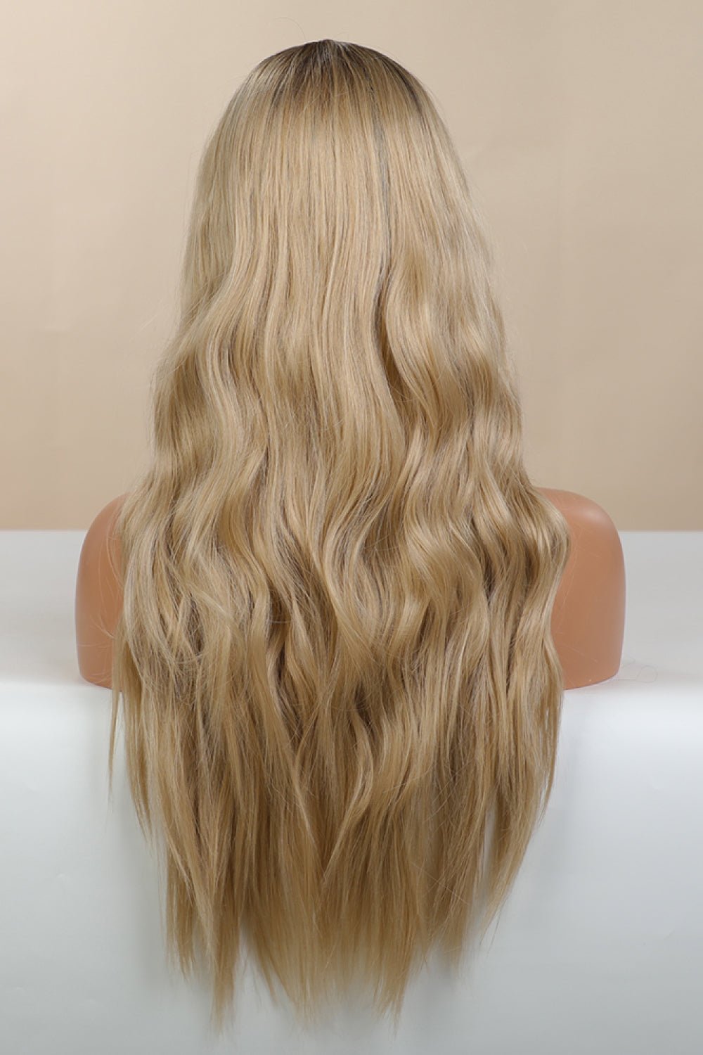 13*2" Lace Front Wigs Synthetic Long Wave 26'' 150% Density - Uylee's Boutique