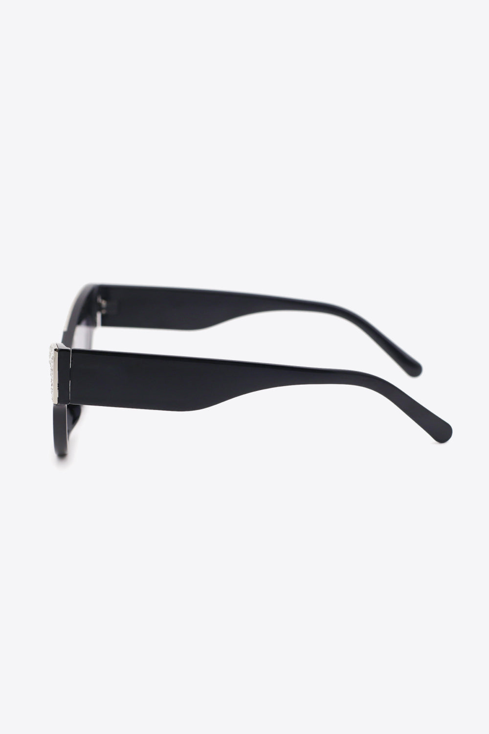 Uylee's Boutique UV400 Rhinestone Trim Cat-Eye Sunglasses