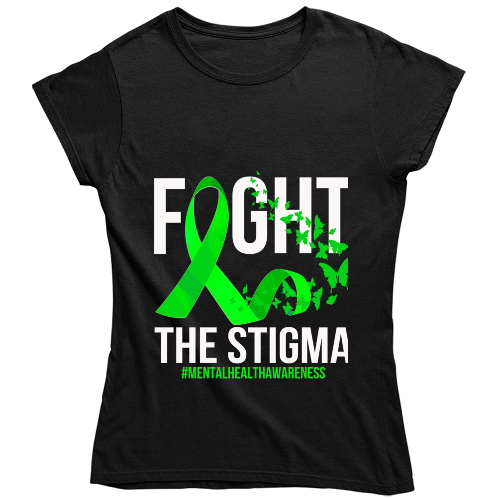Fight The Stigma Ladies T Shirt