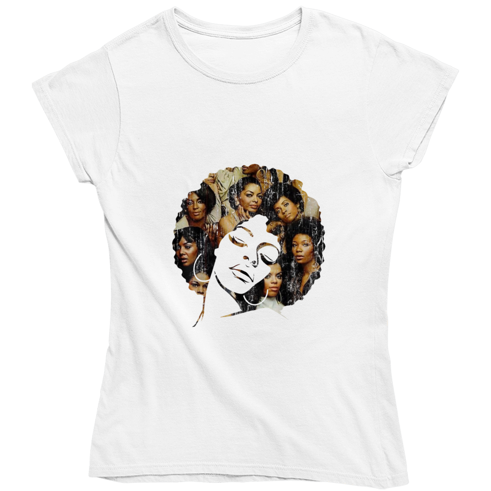 Strong Afro Ladies T Shirt and Hoodie