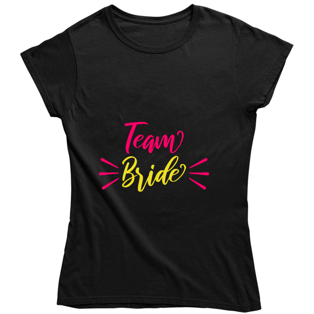Team Bride Ladies T Shirt
