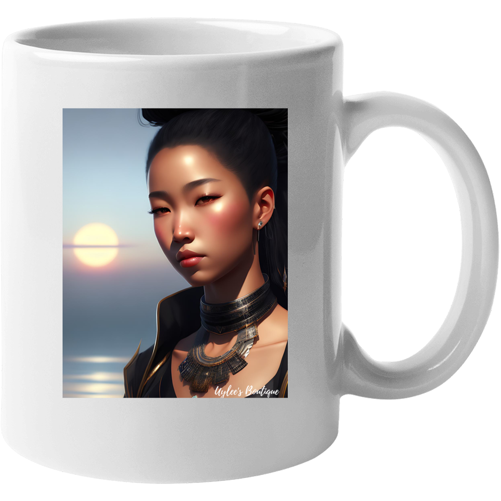 Blasian Queen Mug, 16 ounce Size Mug