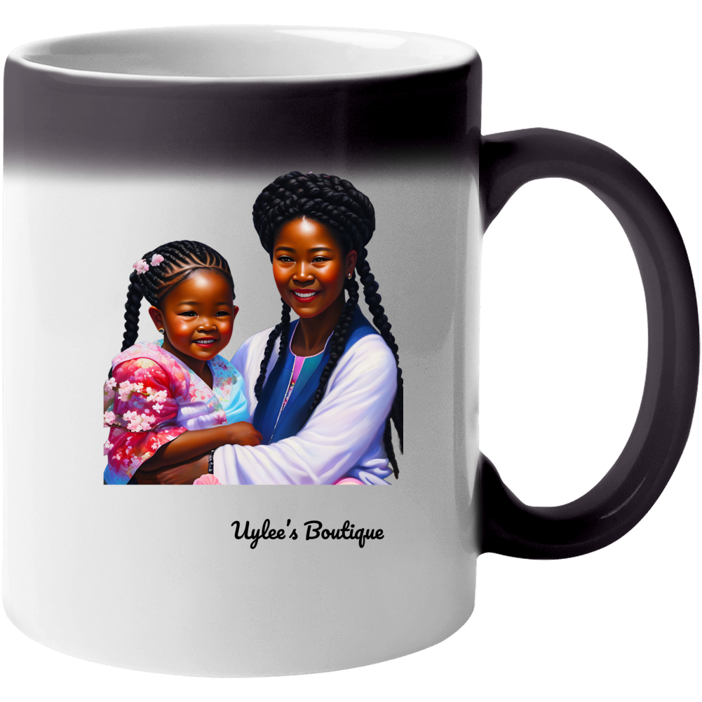 Blasian Beauties Color Changing Mug