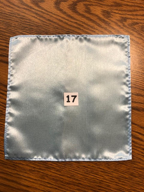 Men's Satin Pocket Squares - Various Colors Available