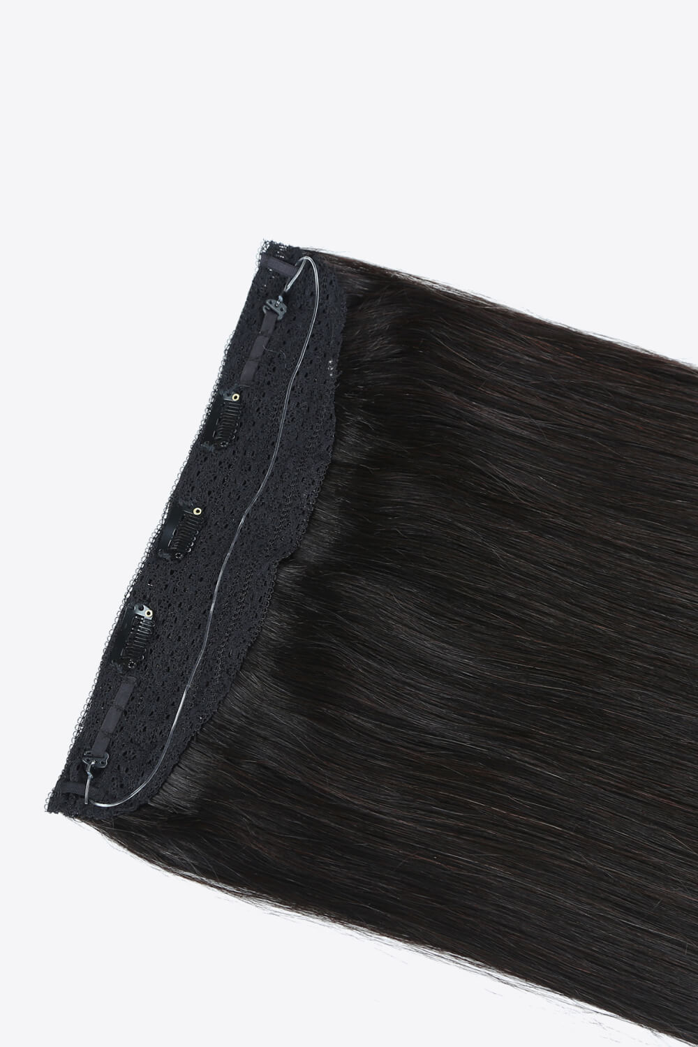 18" 80g Indian Human Halo Hair - Uylee's Boutique