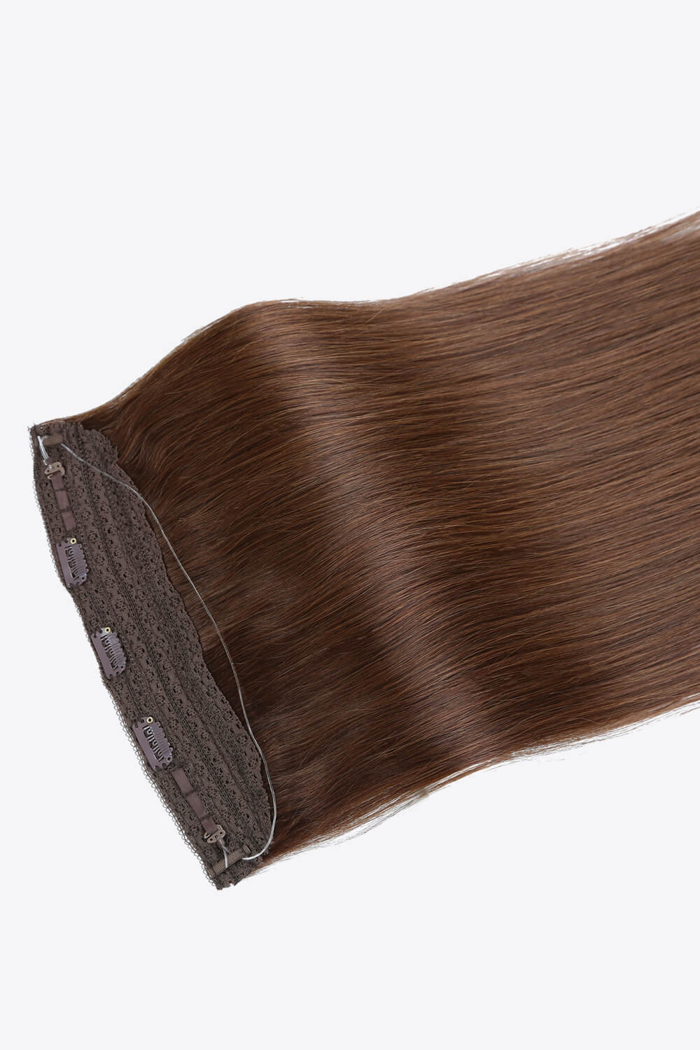18" 80g Indian Human Halo Hair - Uylee's Boutique