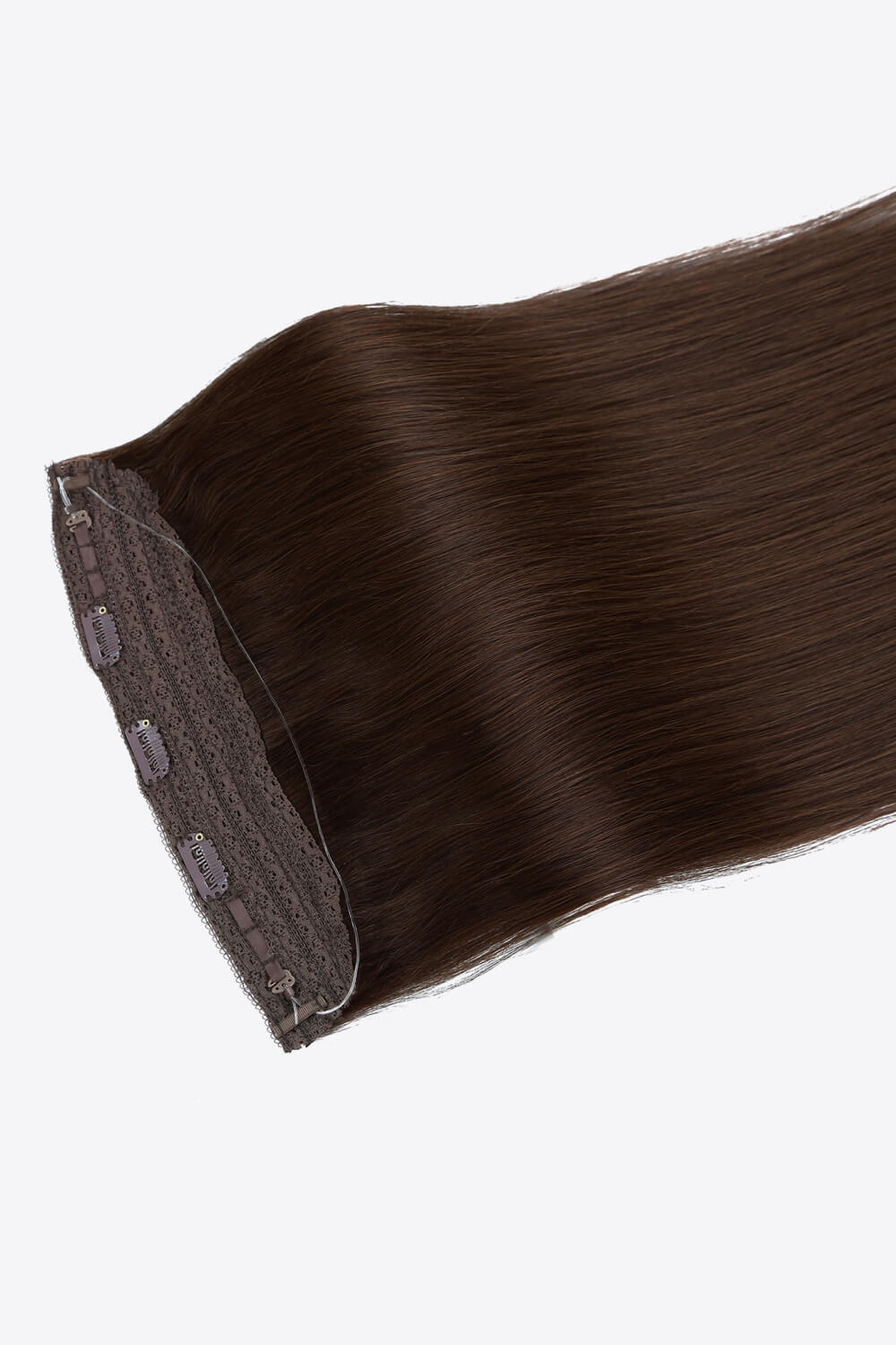 18" 80g Indian Human Halo Hair - Uylee's Boutique