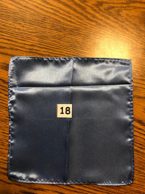 Men's Satin Pocket Squares - Various Colors Available