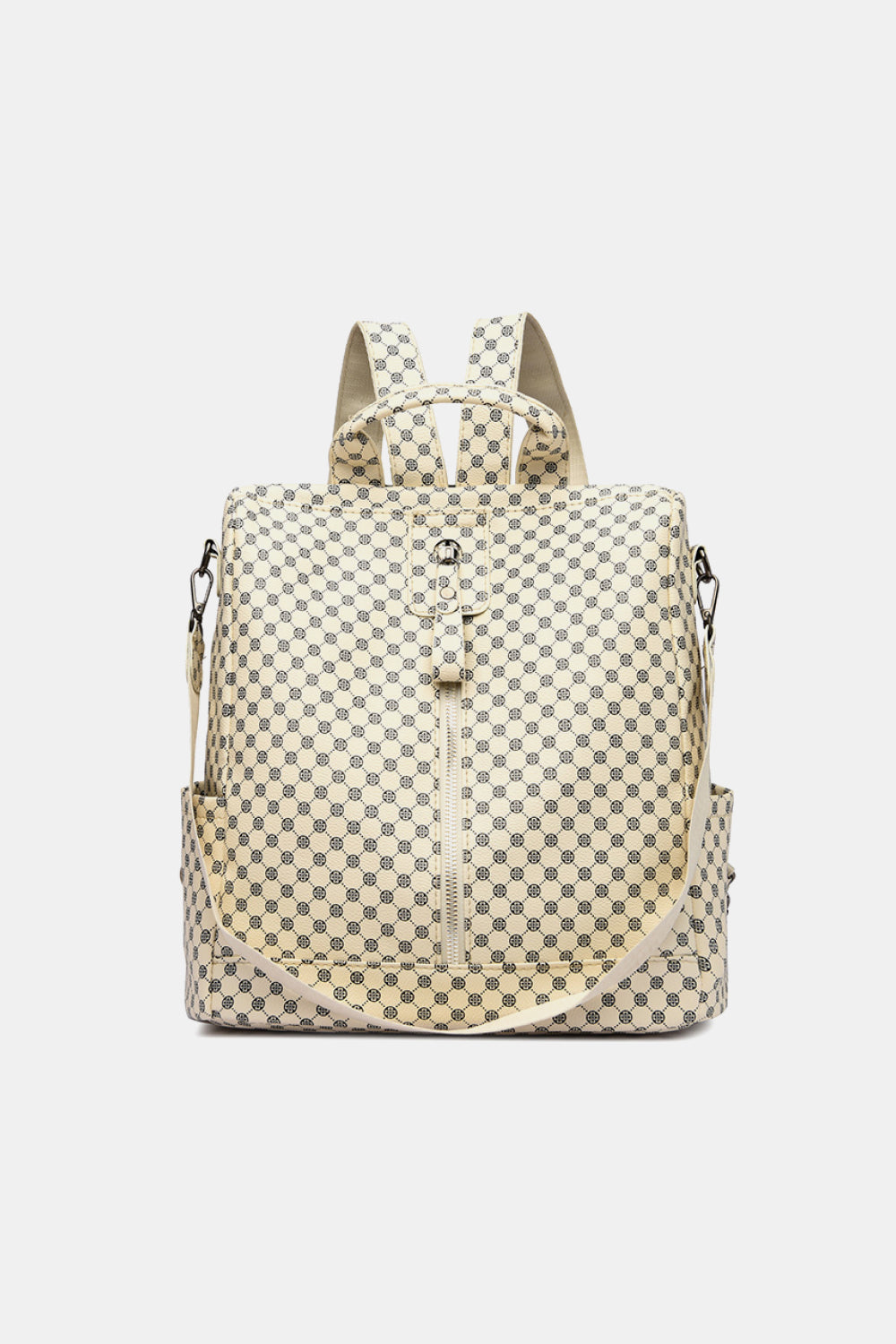 Borsa convertibile in pelle PU stampata