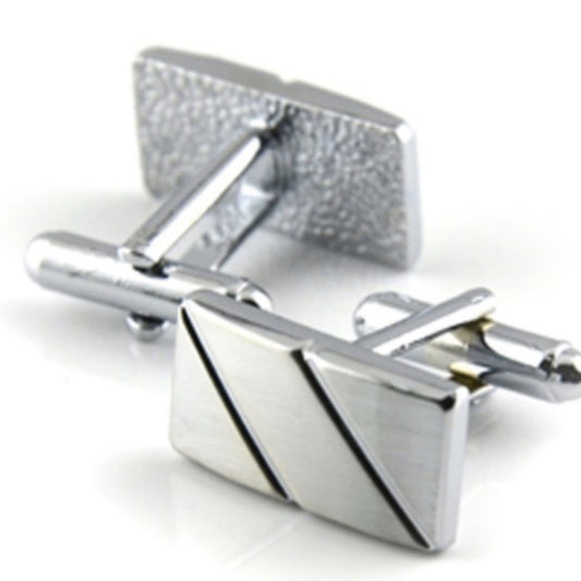 Men's Silver Cuff Links