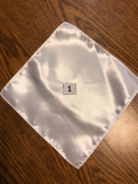 Men's Satin Pocket Squares - Various Colors Available