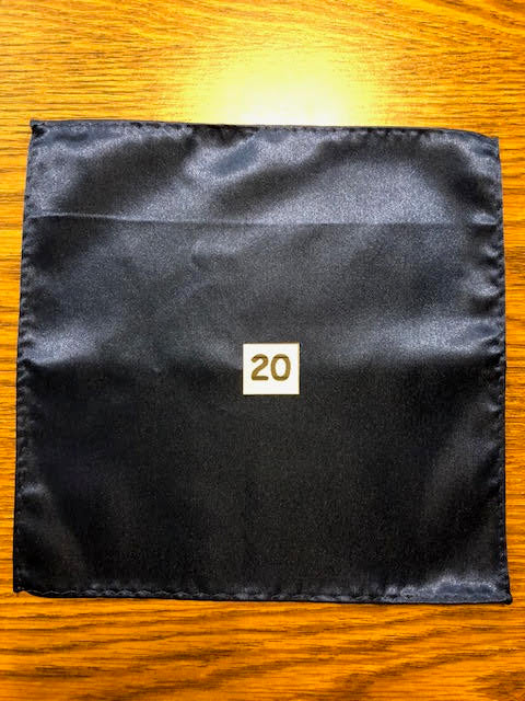 Men's Satin Pocket Squares - Various Colors Available