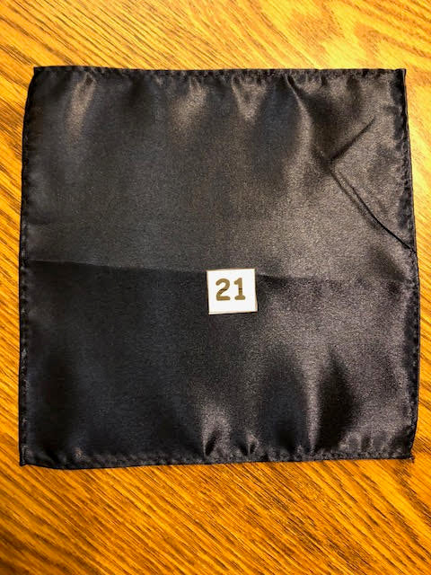 Men's Satin Pocket Squares - Various Colors Available