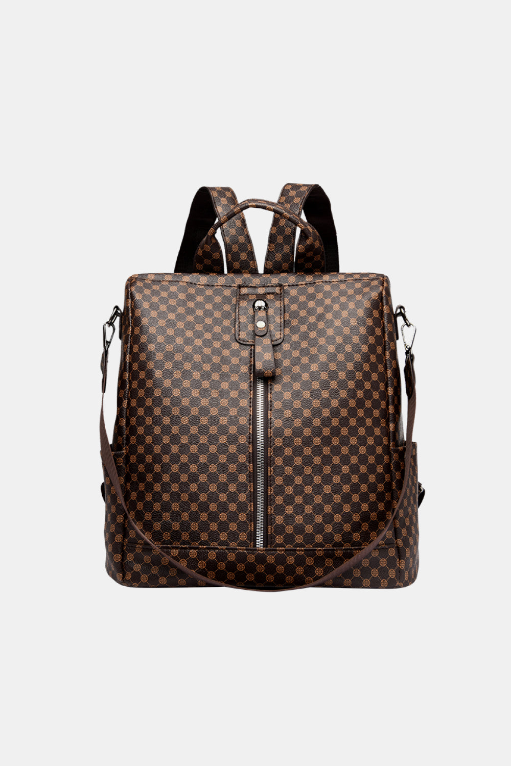 Borsa convertibile in pelle PU stampata