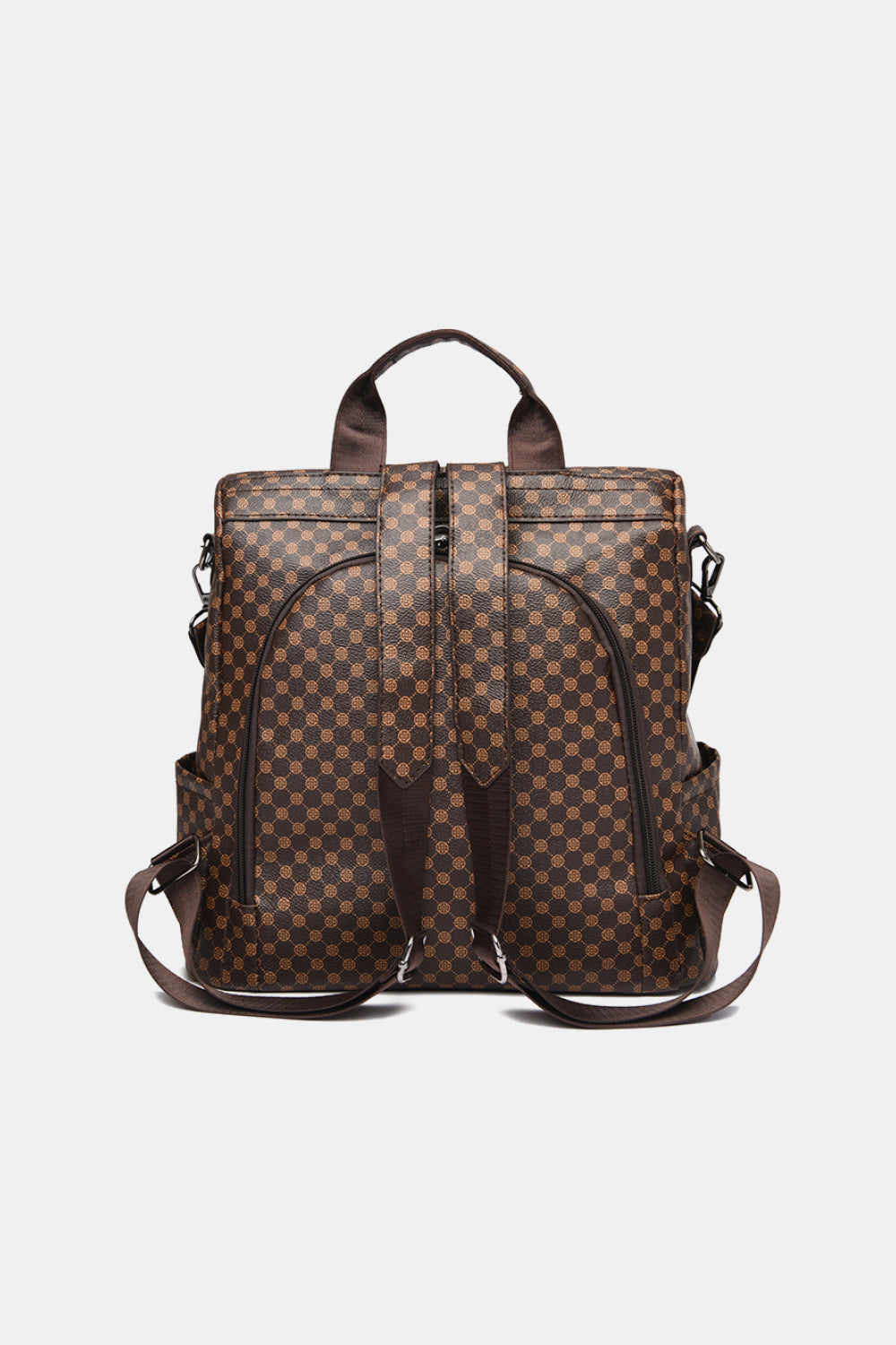 Borsa convertibile in pelle PU stampata