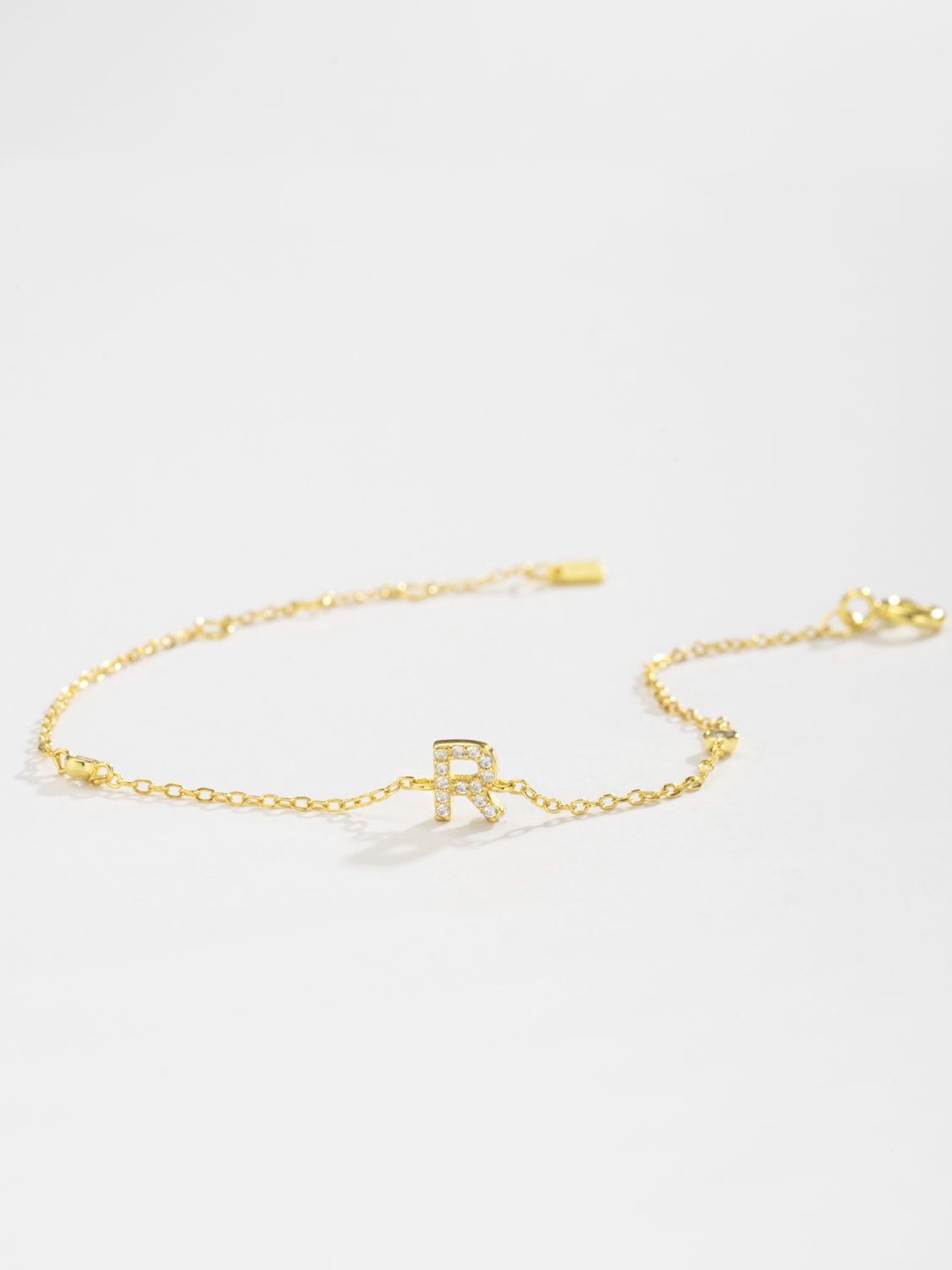 Uylees Boutique Q To U Zircon 925 Sterling Silver Bracelet