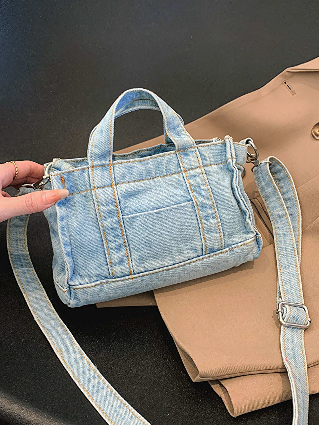 Uylee's Boutique Denim Shoulder Bag