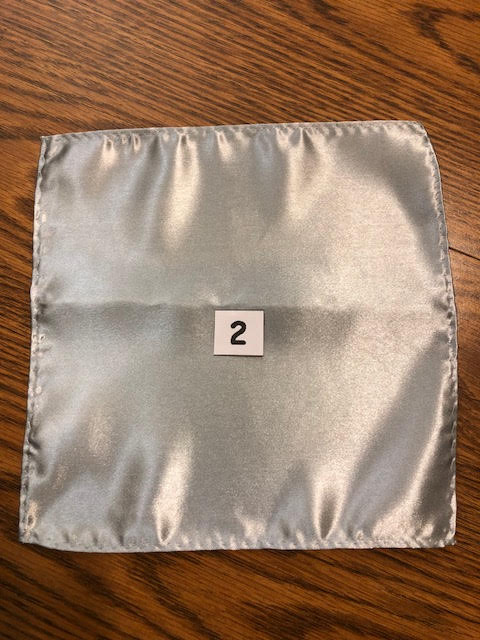 Men's Satin Pocket Squares - Various Colors Available