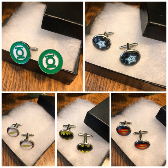 Super Hero Men's Cufflinks