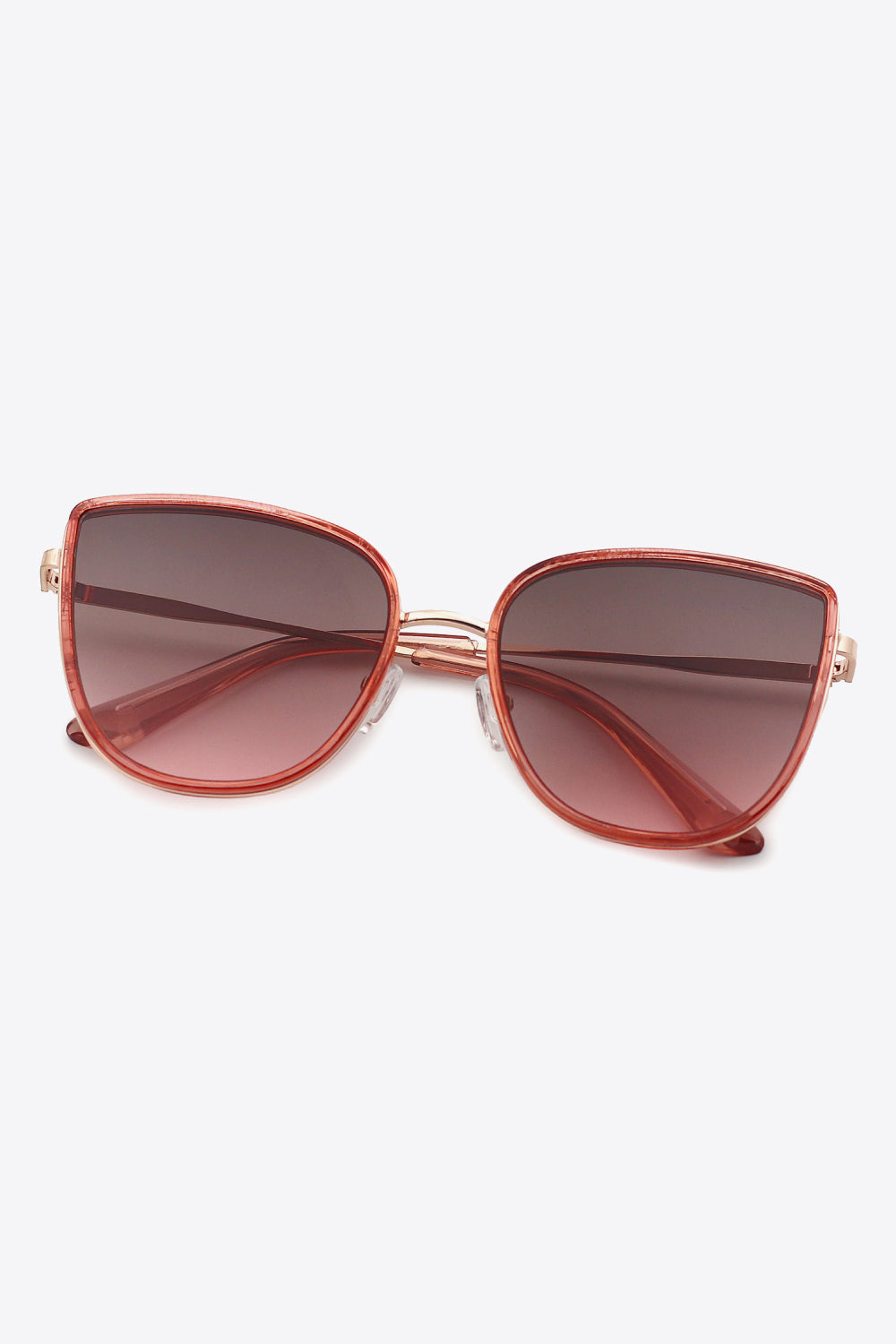 Uylee’s Boutique Full Rim Metal-Plastic Hybrid Frame Sunglasses