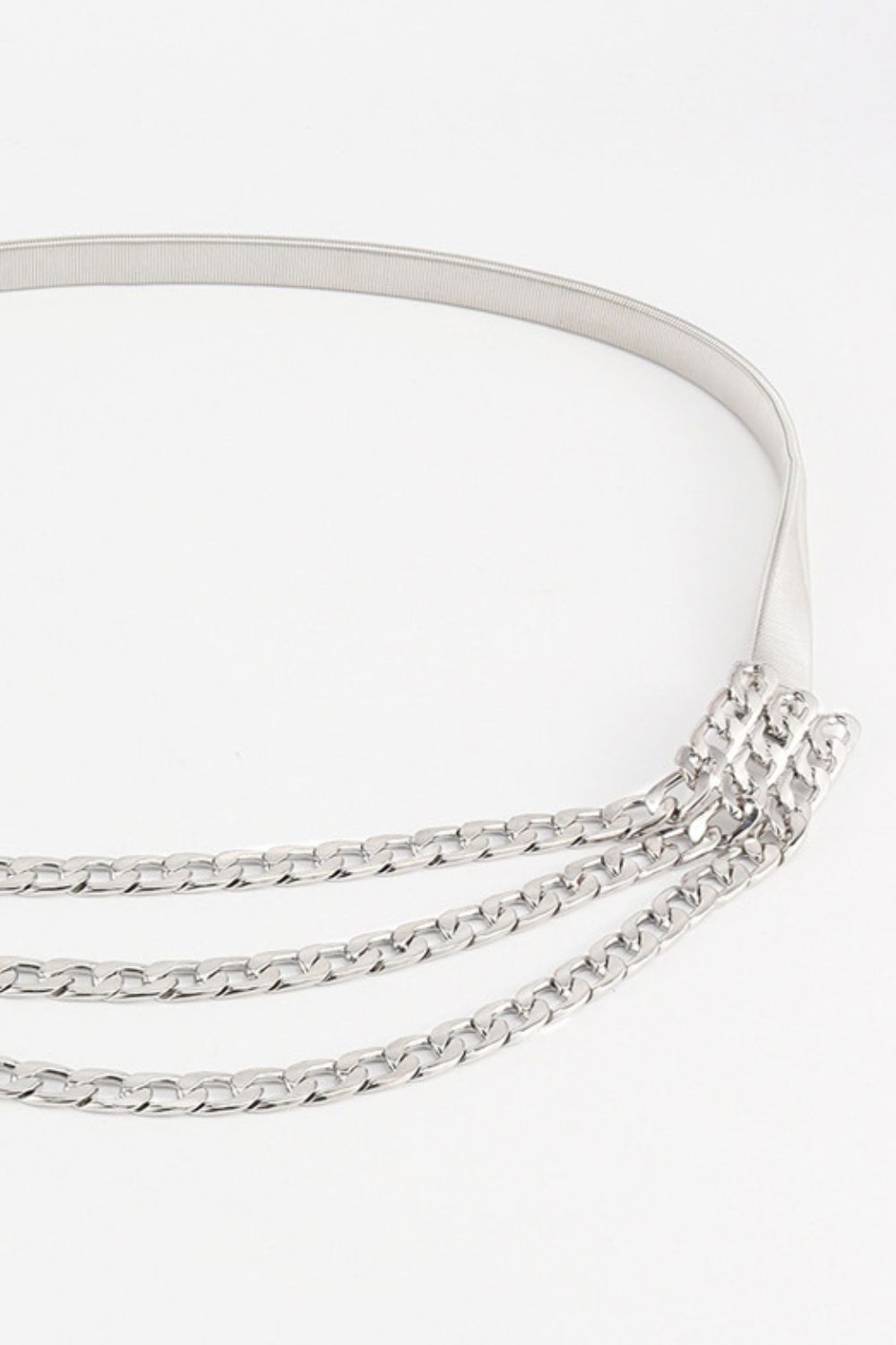Uylee's Boutique Metal Triple-Layered Chain Belt