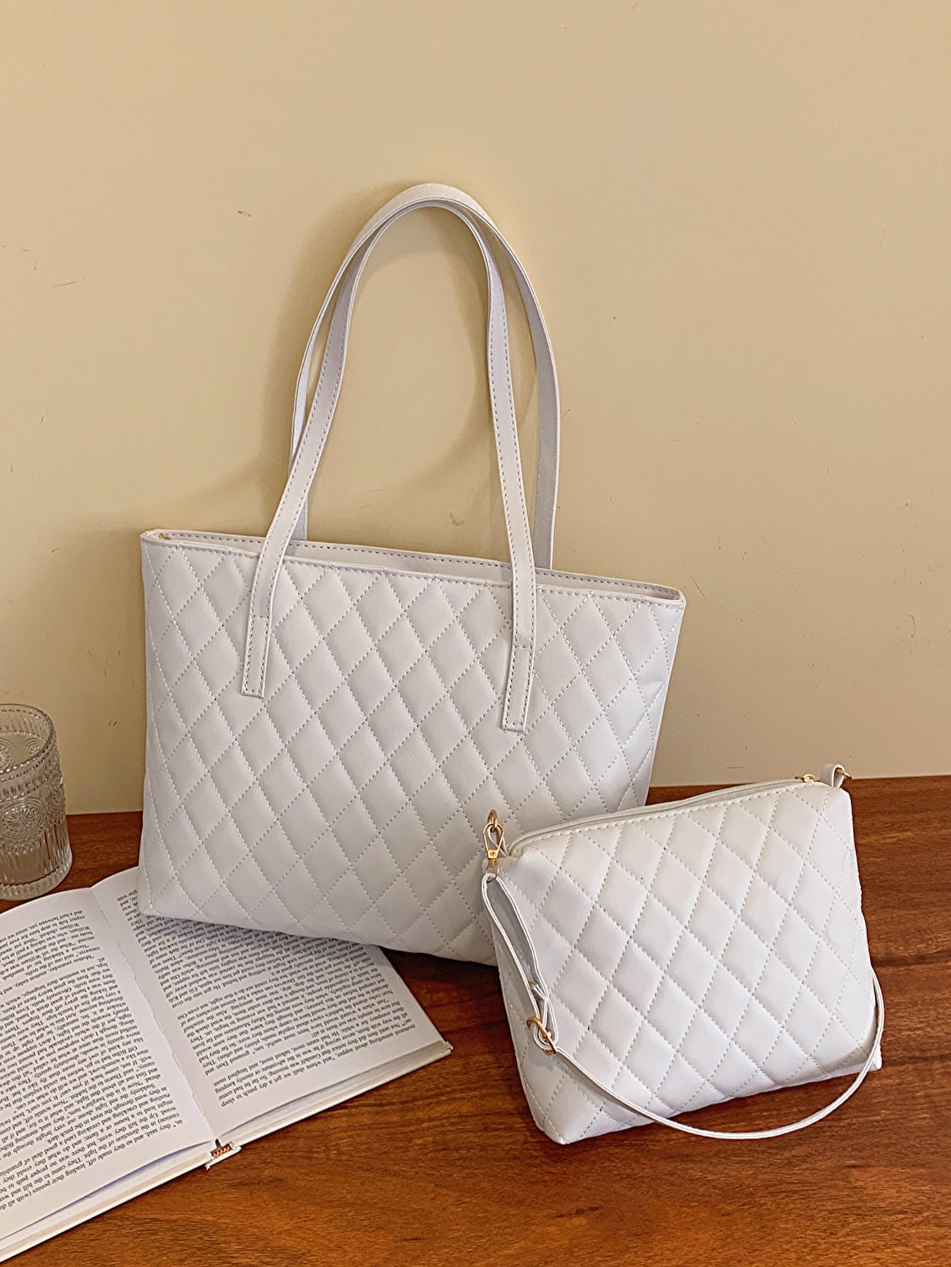 Uylee's Boutique Three-Piece PU Leather Bag Set