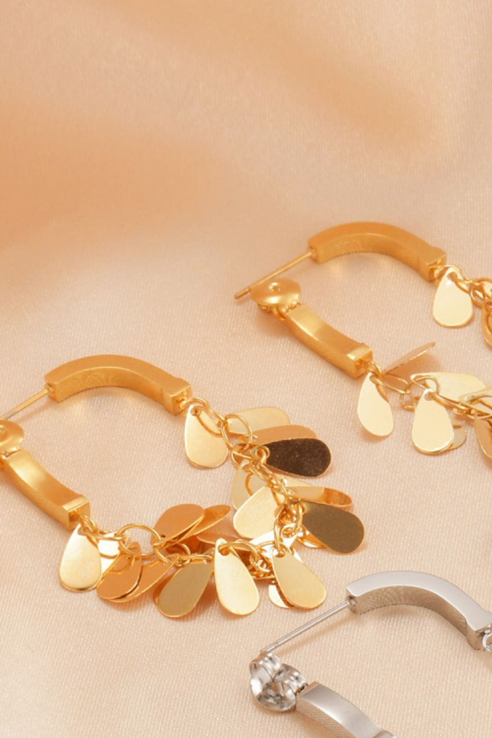 Uylee’s Boutique Sequin Stainless Steel Earrings