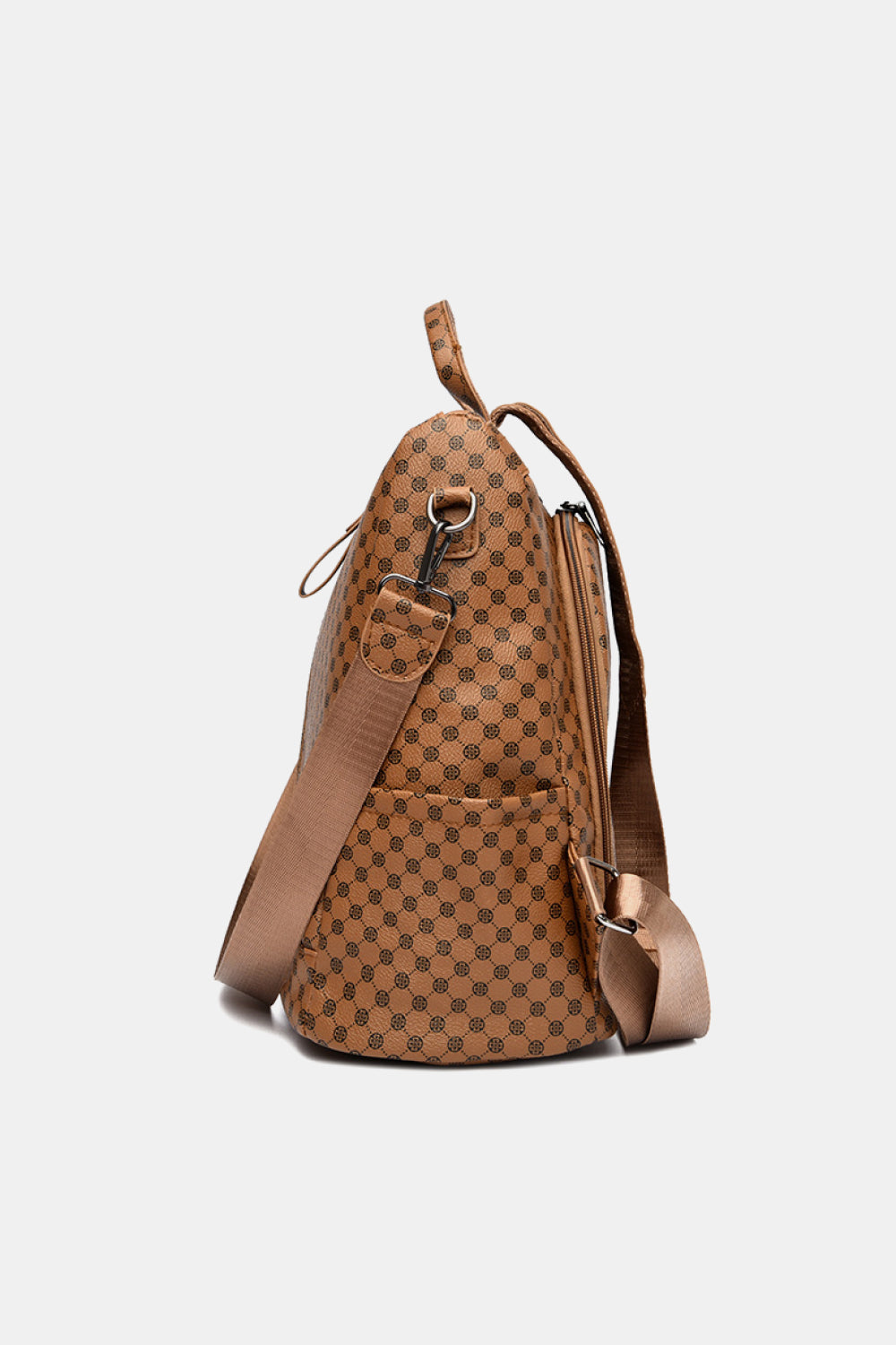 Borsa convertibile in pelle PU stampata