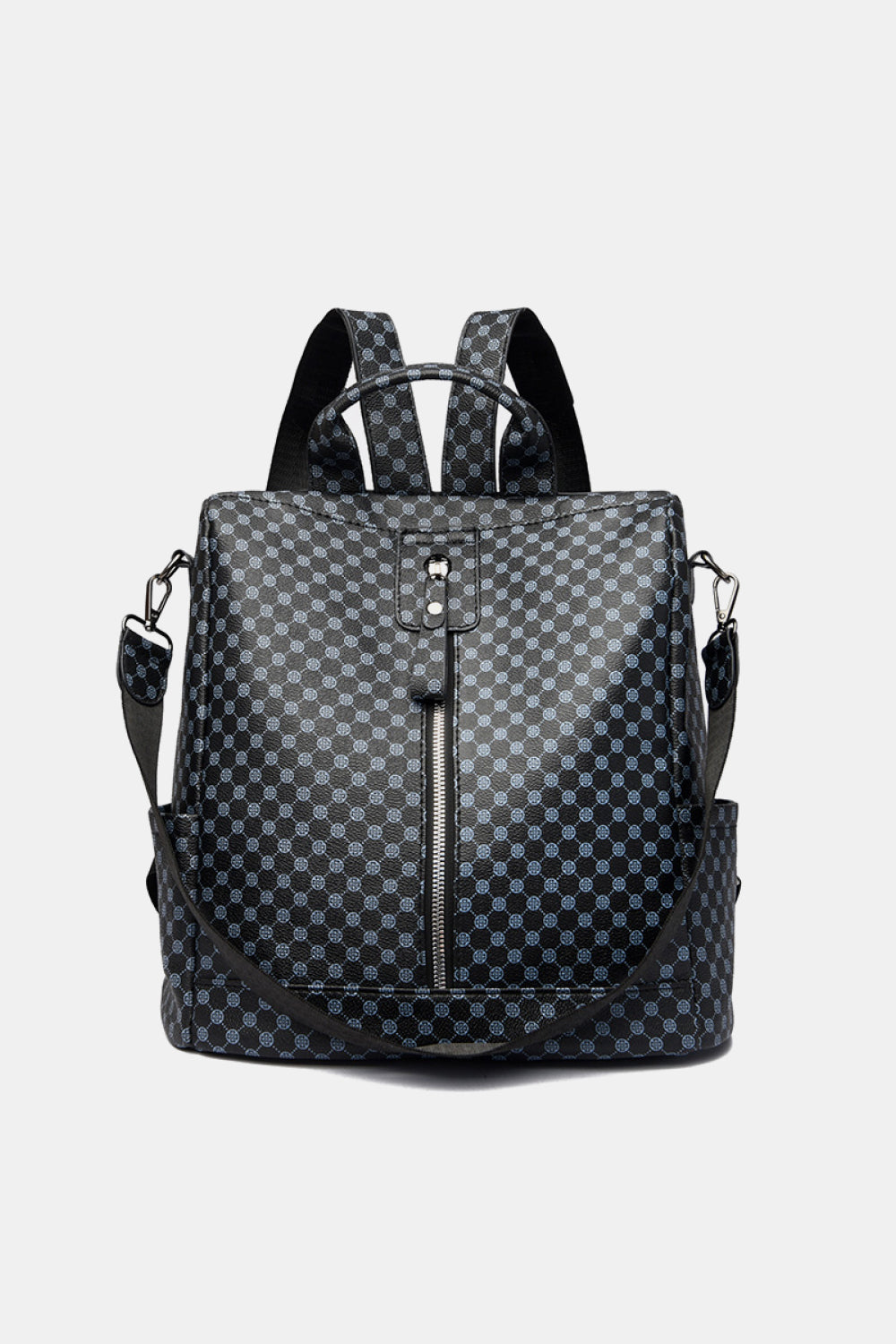 Borsa convertibile in pelle PU stampata