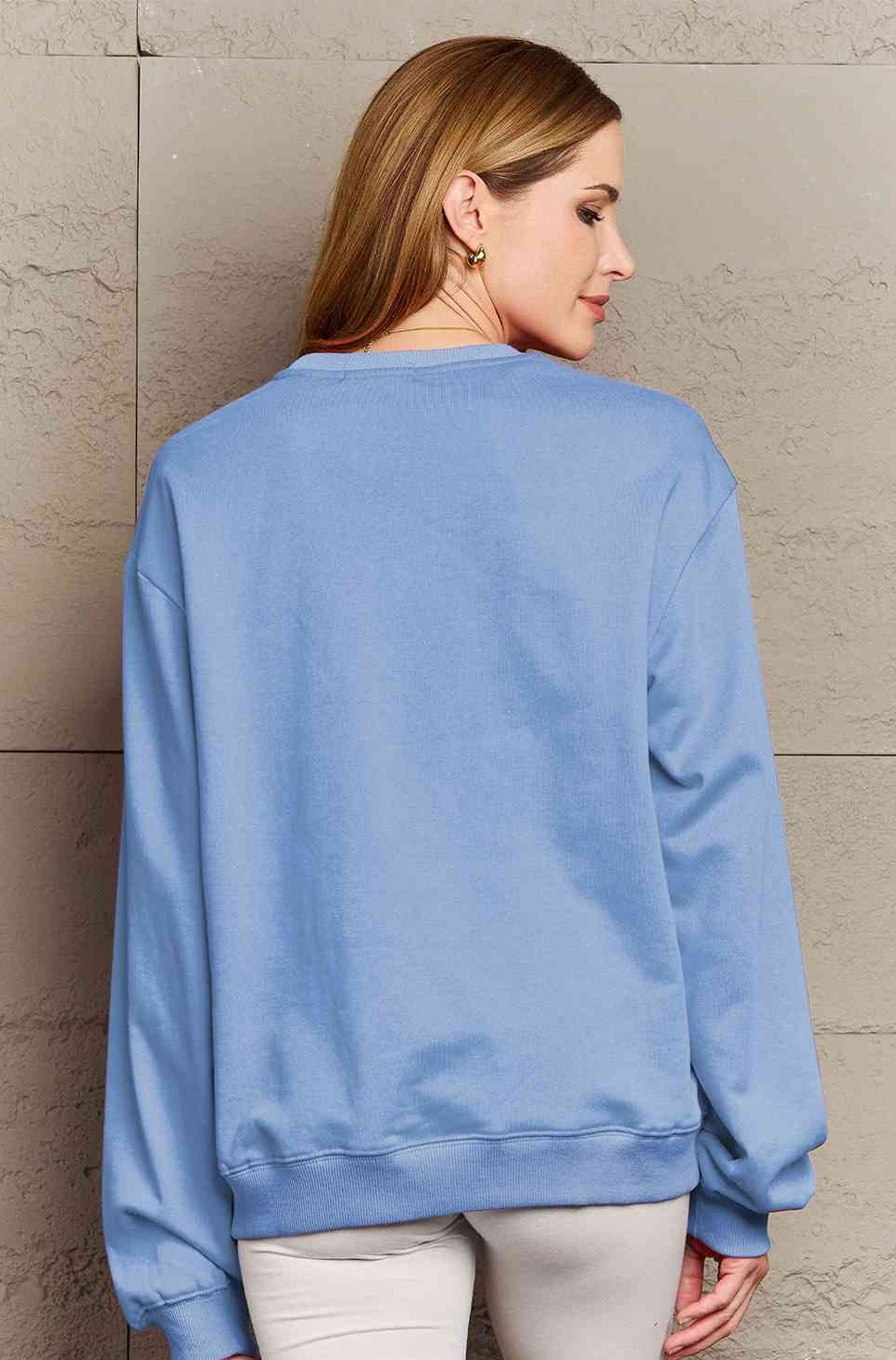 Simply Love Full Size IT'S FALL Y'ALL Graphic Sweatshirt