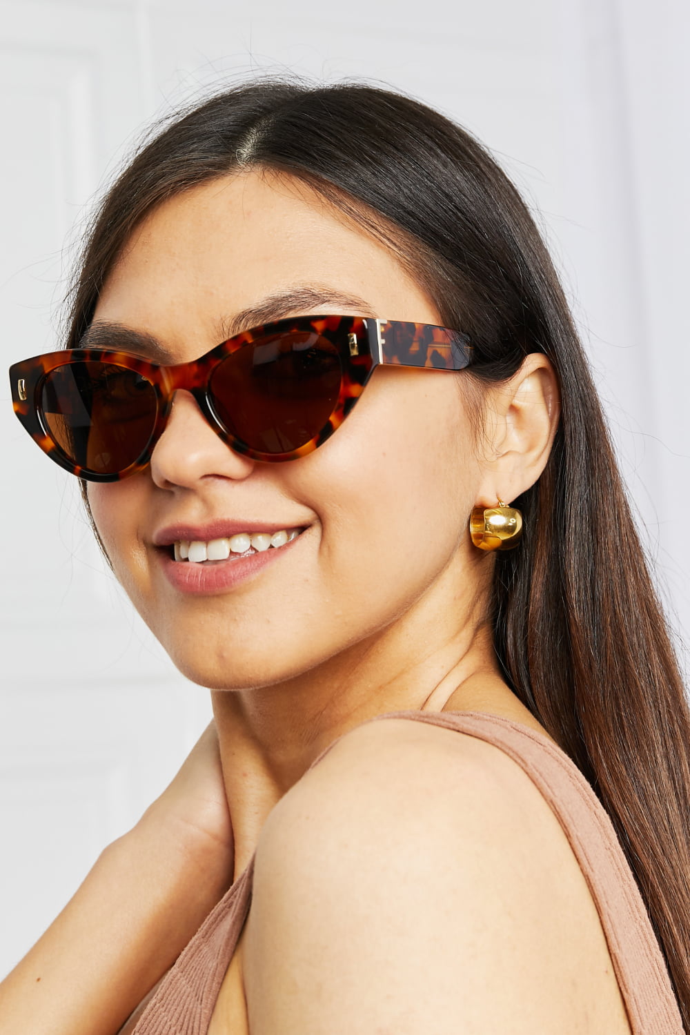 Uylee's Boutique Tortoiseshell Acetate Frame Sunglasses