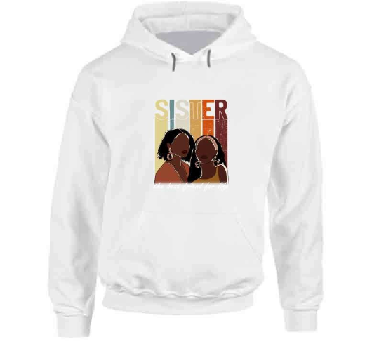 Sister Best Friend for Life Hoodie