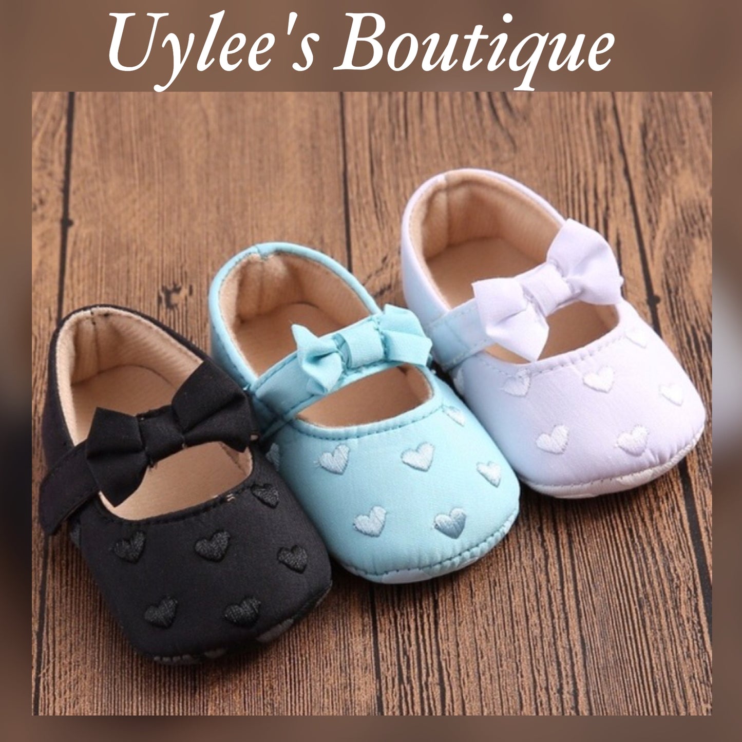 Mary Jane Baby Girl Shoes, US Sizes 0 - 18 Months