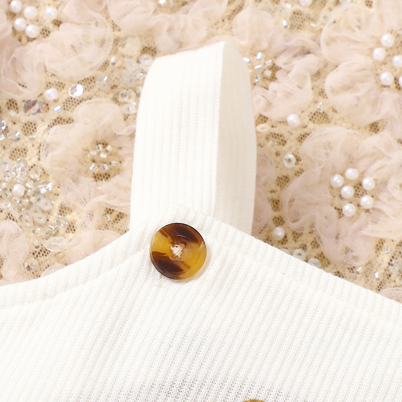 Uylee's Boutique Graphic Bodysuit and Printed Bloomers Set