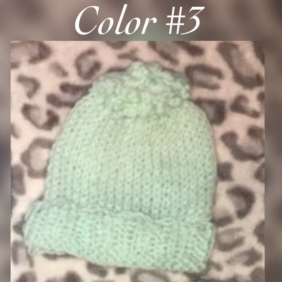 Brand New Hand Made New Born Baby Hats - 6 Patterns