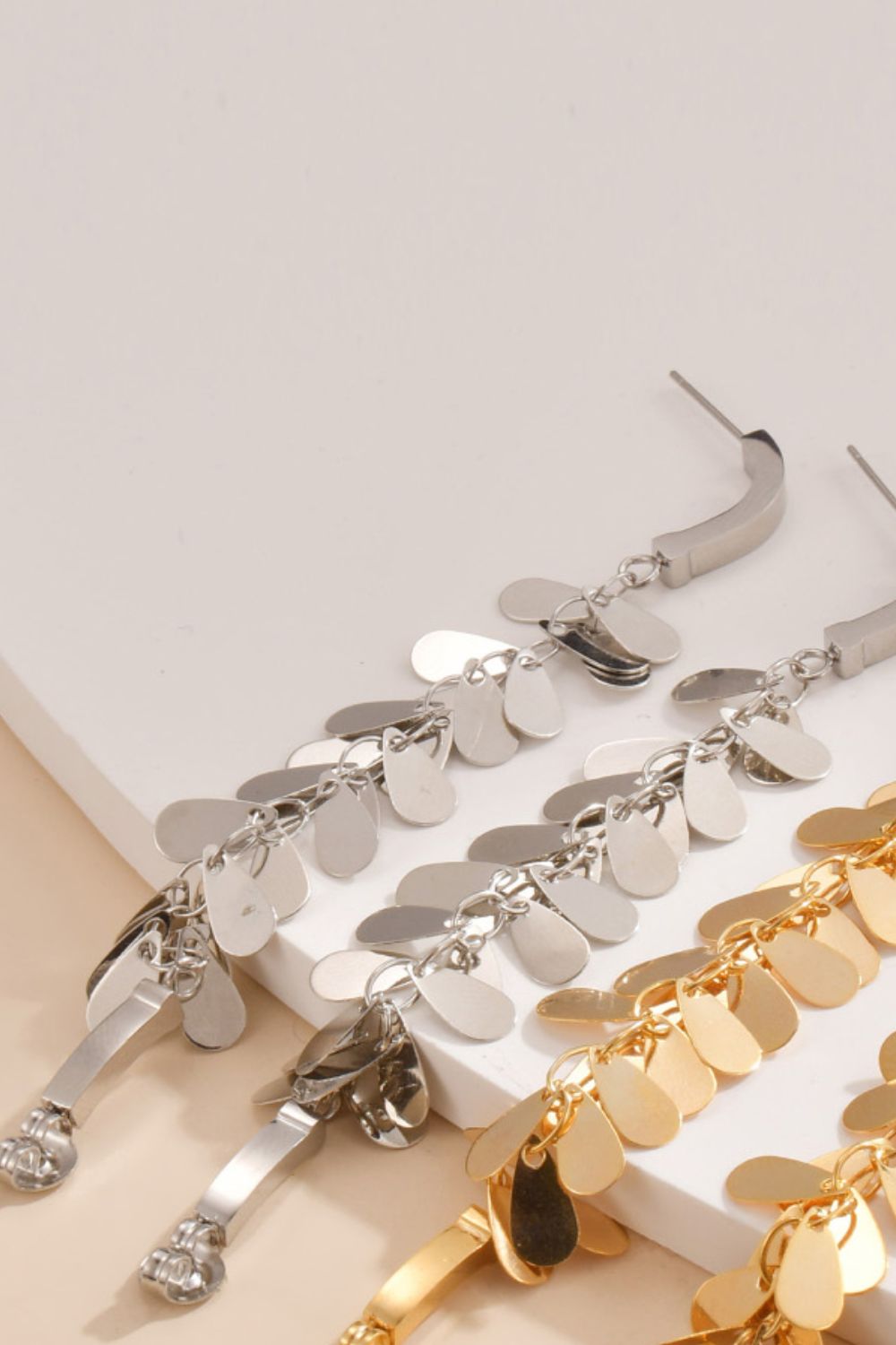 Uylee’s Boutique Sequin Stainless Steel Earrings