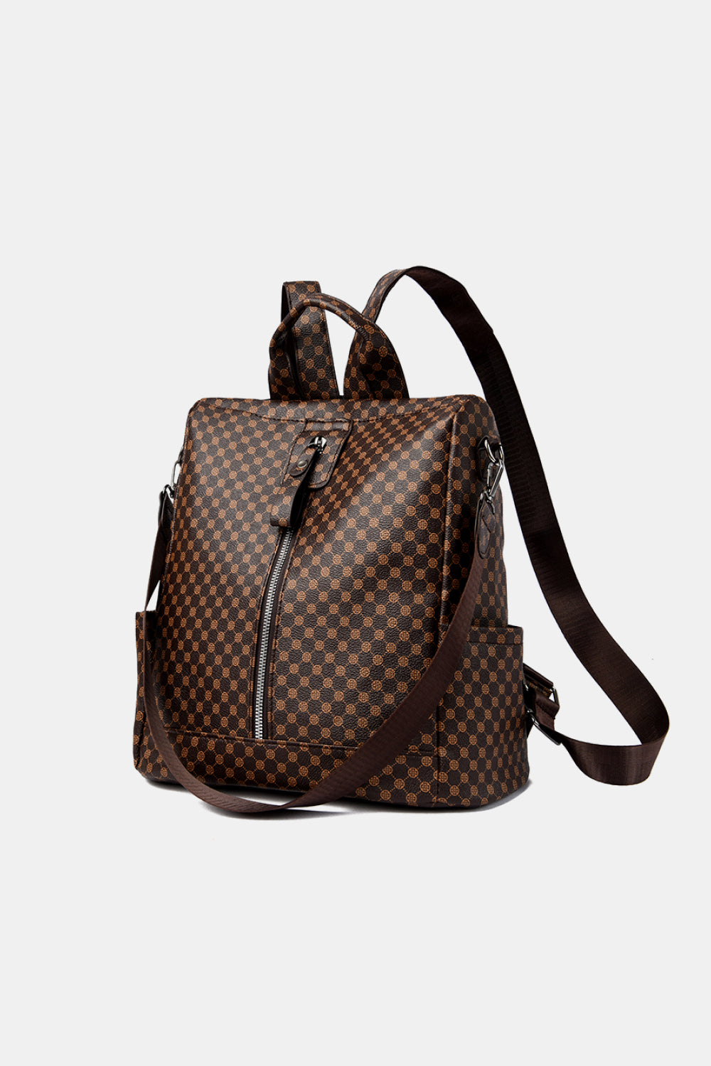 Borsa convertibile in pelle PU stampata