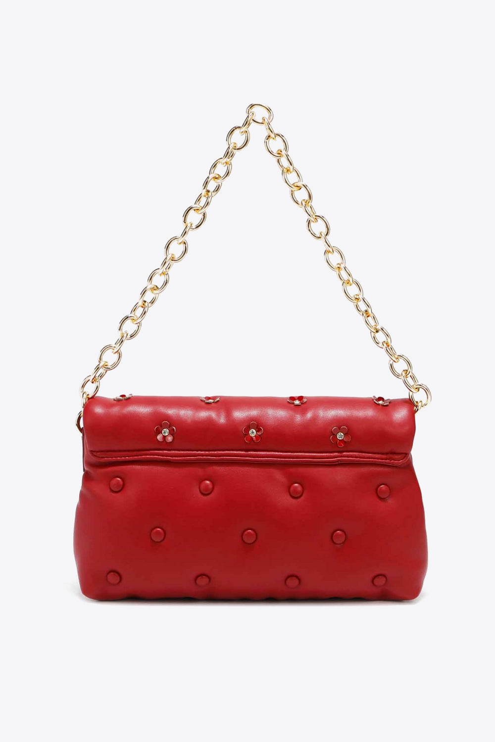 Uylee's Boutique Nicole Lee USA ダイヤモンド フラワー メッセンジャー クロスボディ バッグ