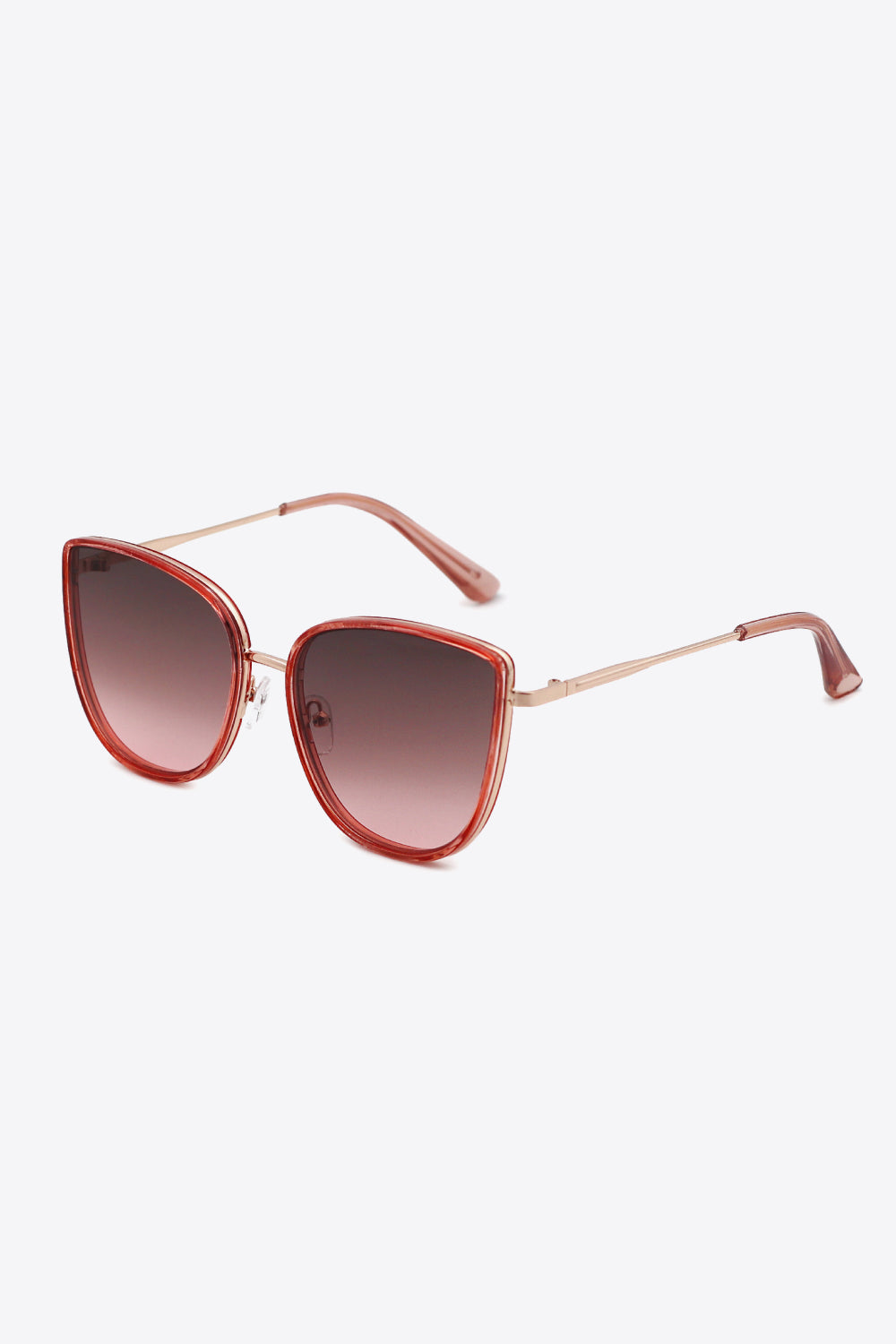 Uylee’s Boutique Full Rim Metal-Plastic Hybrid Frame Sunglasses